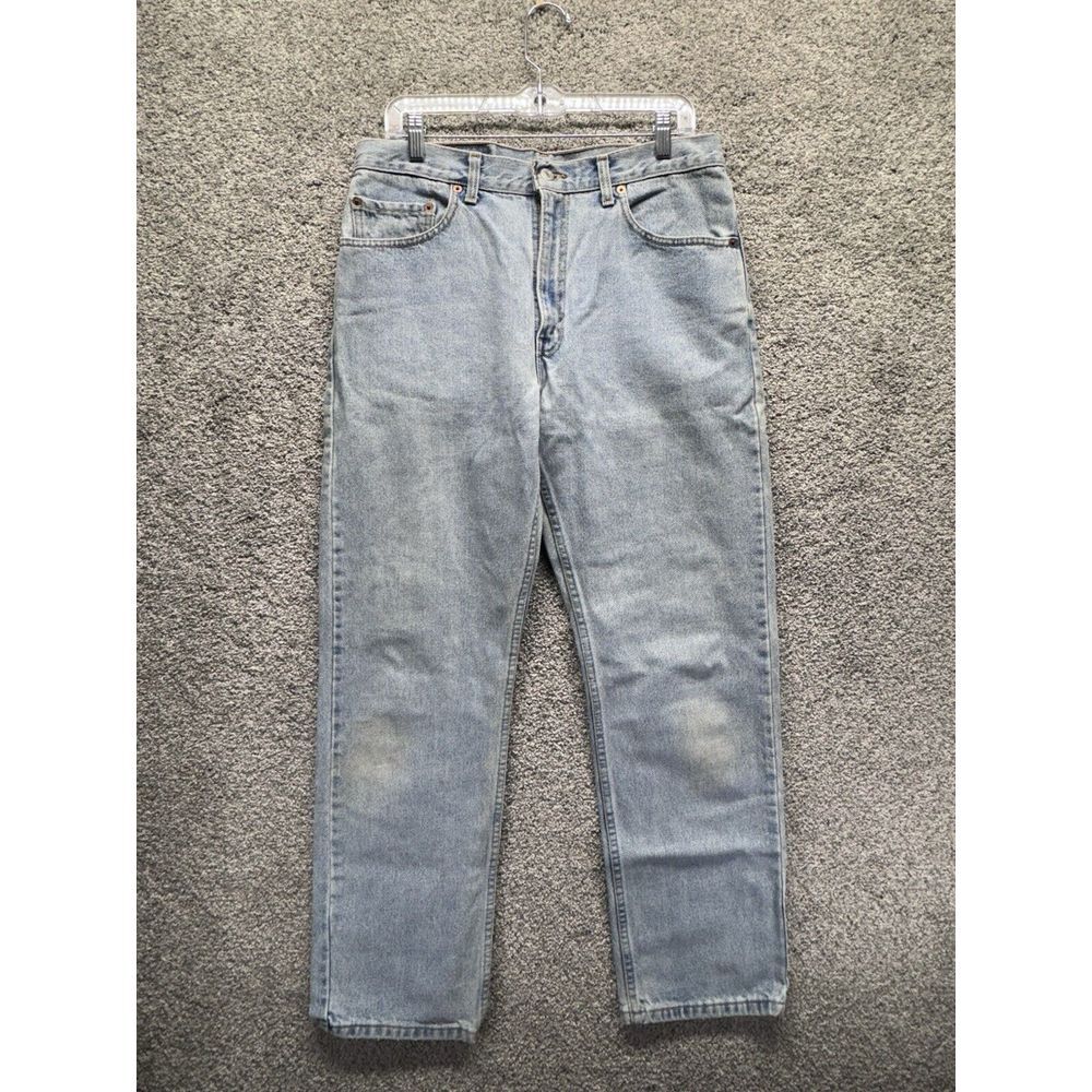 Vintage Levi's 505‎ Blue Denim Jeans Regular Fit Made In Canada Mens 32x30 y2k